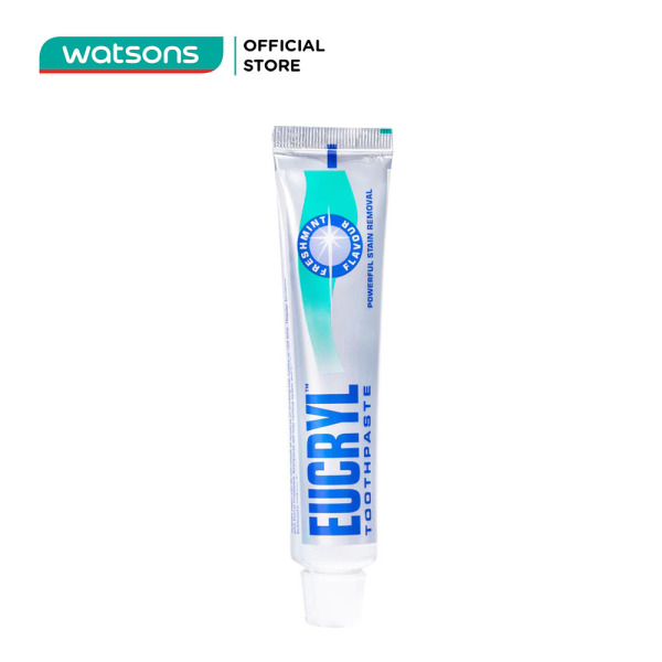 Kem Đánh Răng Tẩy Trắng Eucryl Toothpaste 62g cao cấp