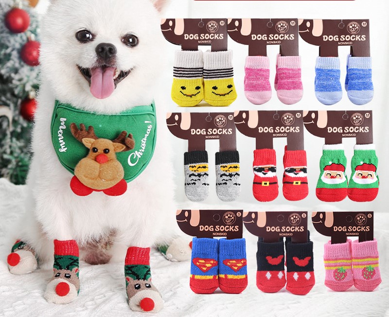 4-Legged Socks Keep Warm and Reduce Foot Dirt for Dogs and Cats -T3 Pets Shop