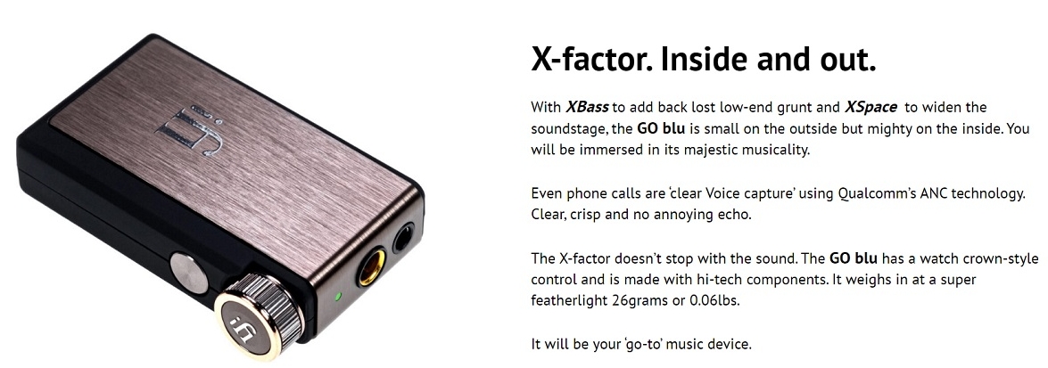 Bộ Chuyển Đổi Âm Thanh DAC/Amp iFi Go Blu