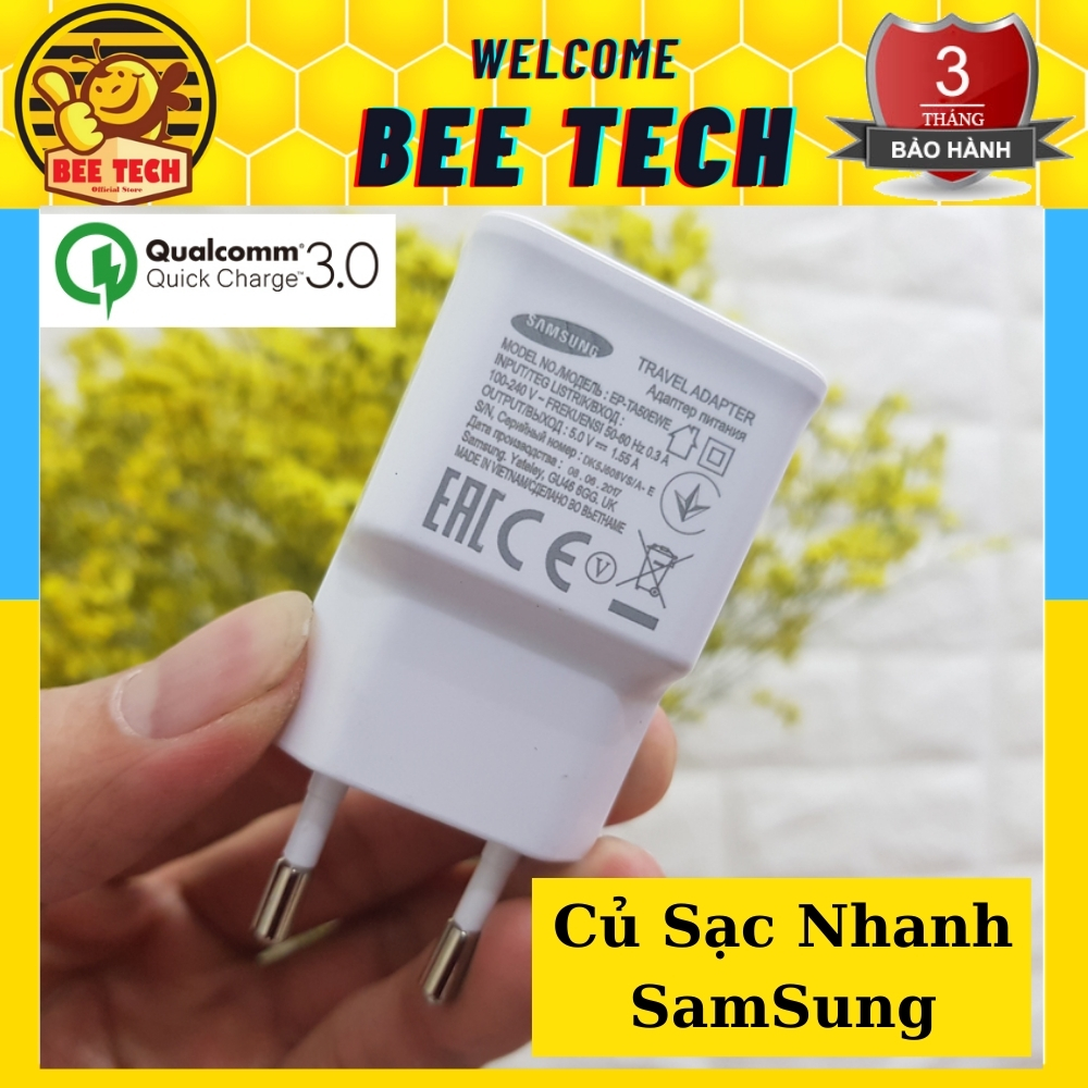 Củ sạc nhanh Samsung Quick Charge 3.0 - Beetech