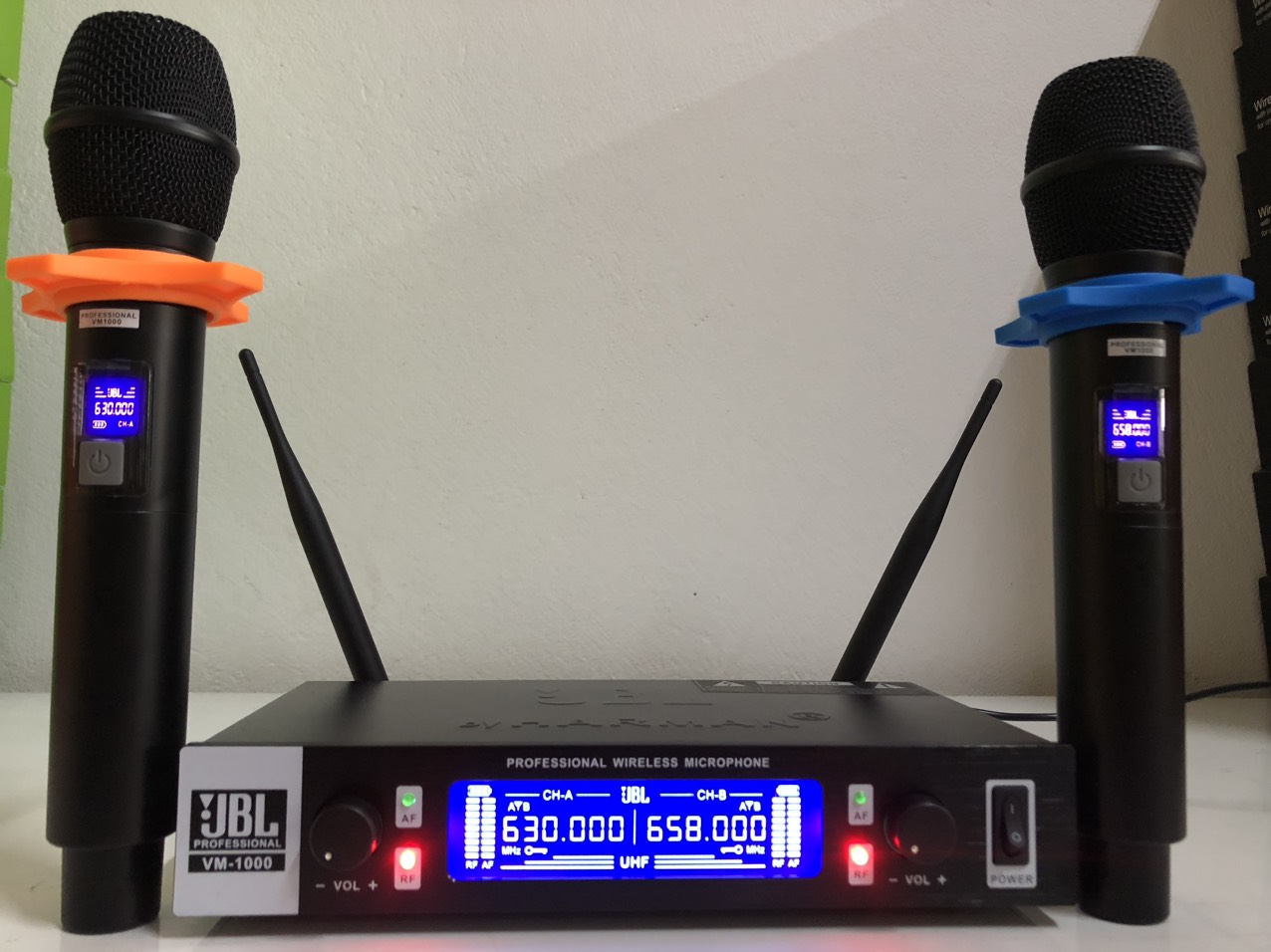 MICRO KHÔNG DÂY JBL - VM 1000 (mẫu mới nhất năm 2023,giá rẻ )