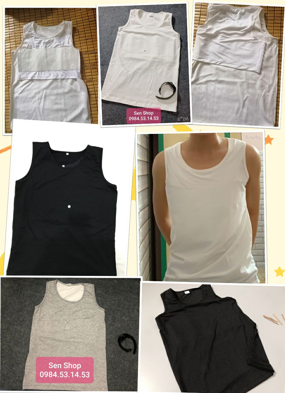 ÁO NỊT NGỰC TOMBOY BA LỖ DÀI