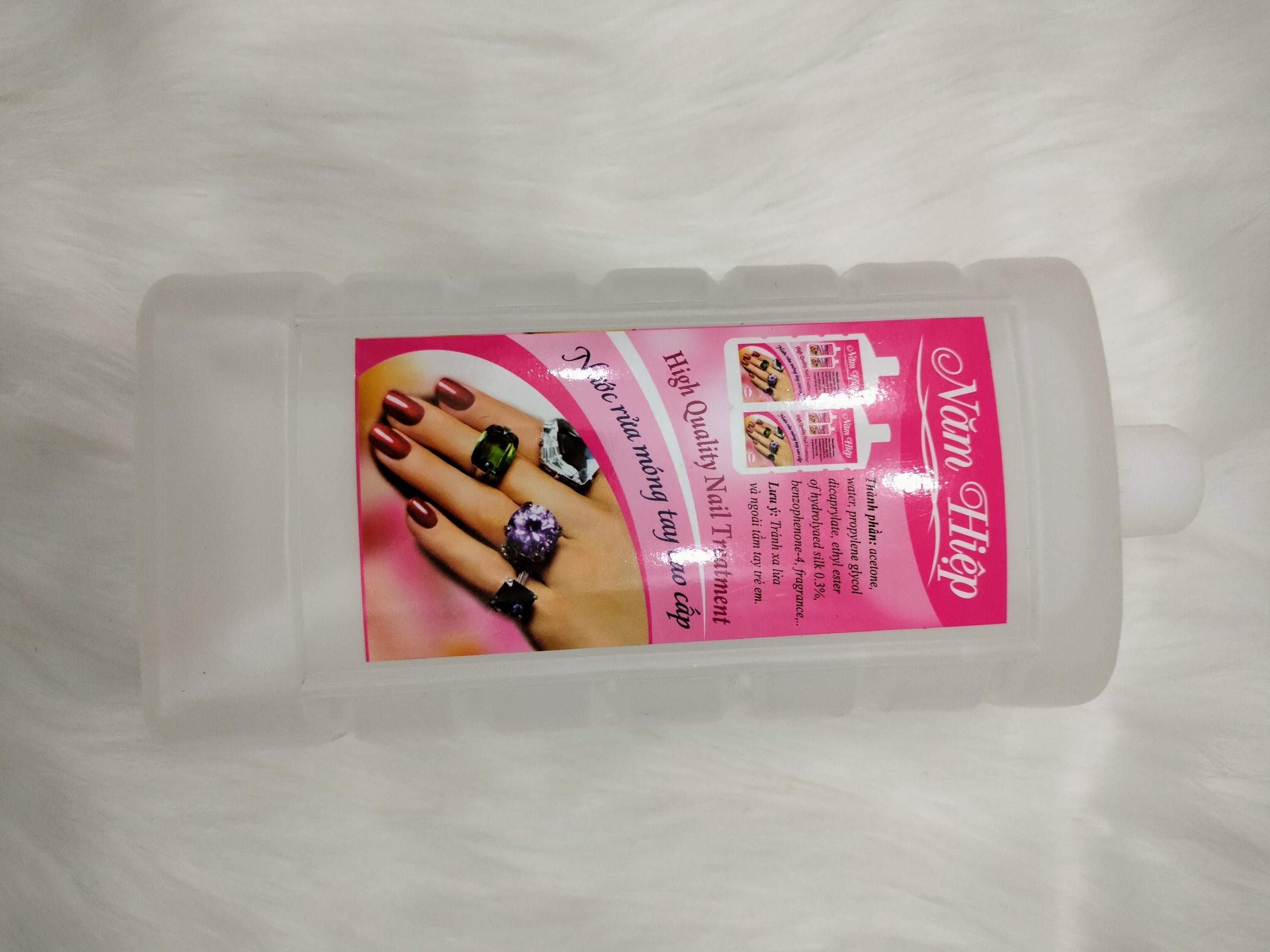 Nước rửa móng, tẩy sơn móng Năm Hiệp 1000ml