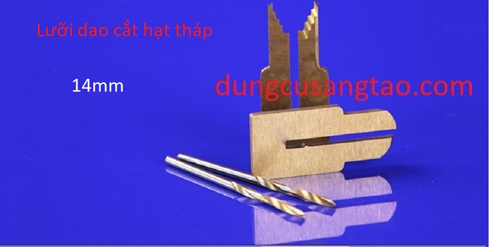Mũi khoan hạt chuỗi hình bầu/ hạt tháp (Dao cắt hạt bầu/ cắt hạt tháp)