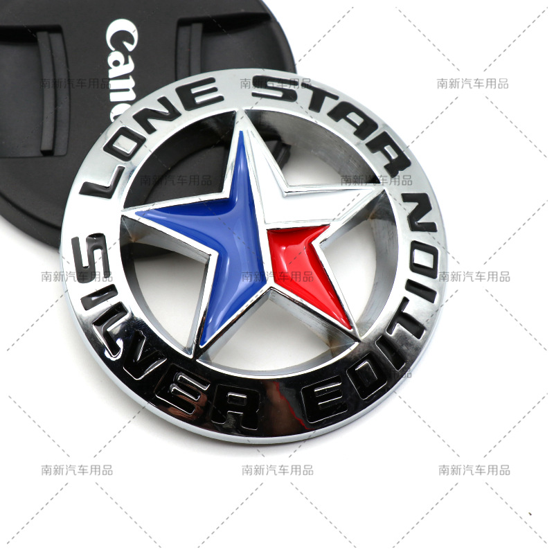 TEM KIM LOẠI LONE STAR EDITION MÀU CROM ( 1 CÁI)