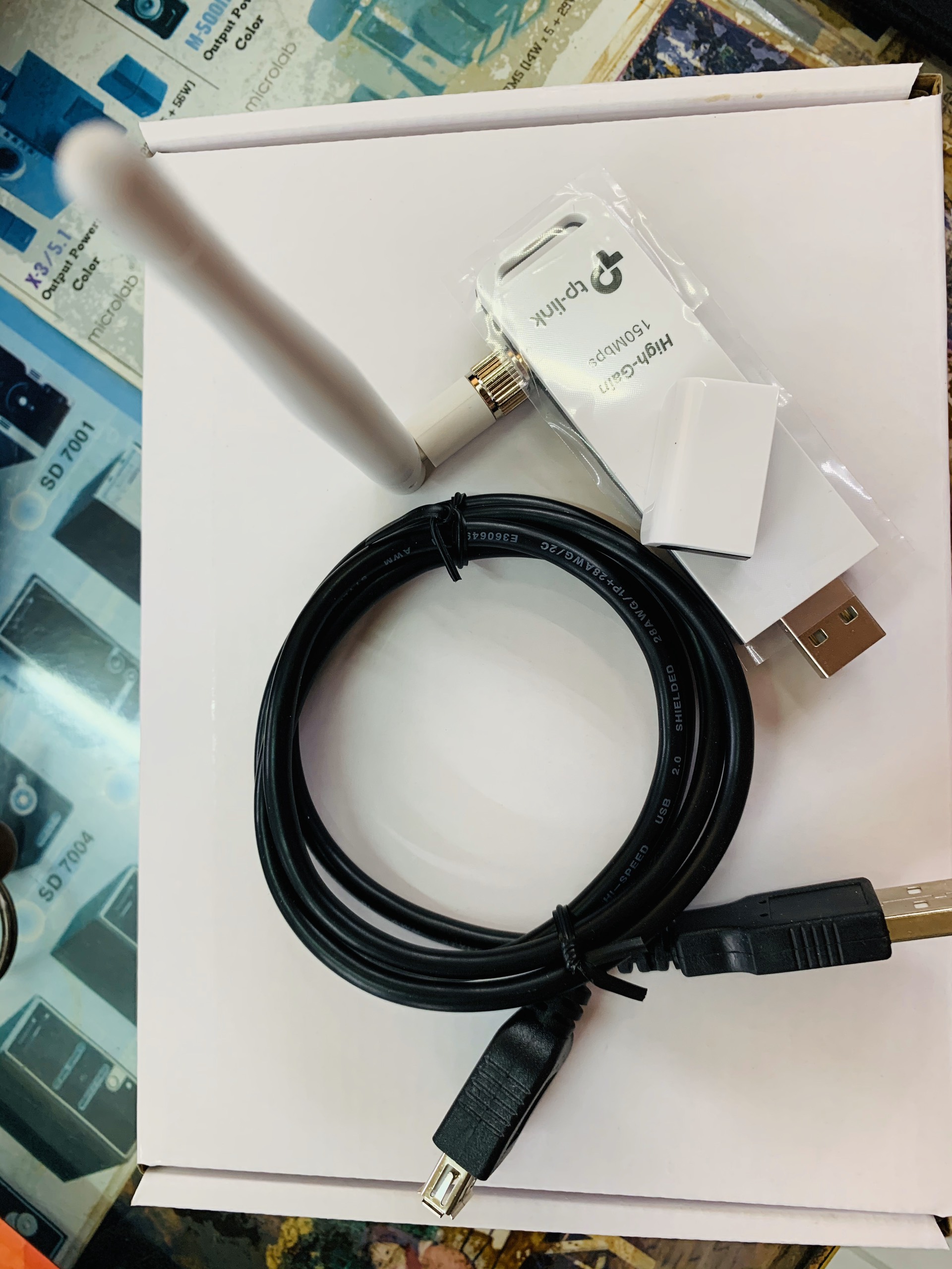 [HCM]USB WIFI Tốc Độ lợi cao Tốc độ 150Mbps TL-WN722N