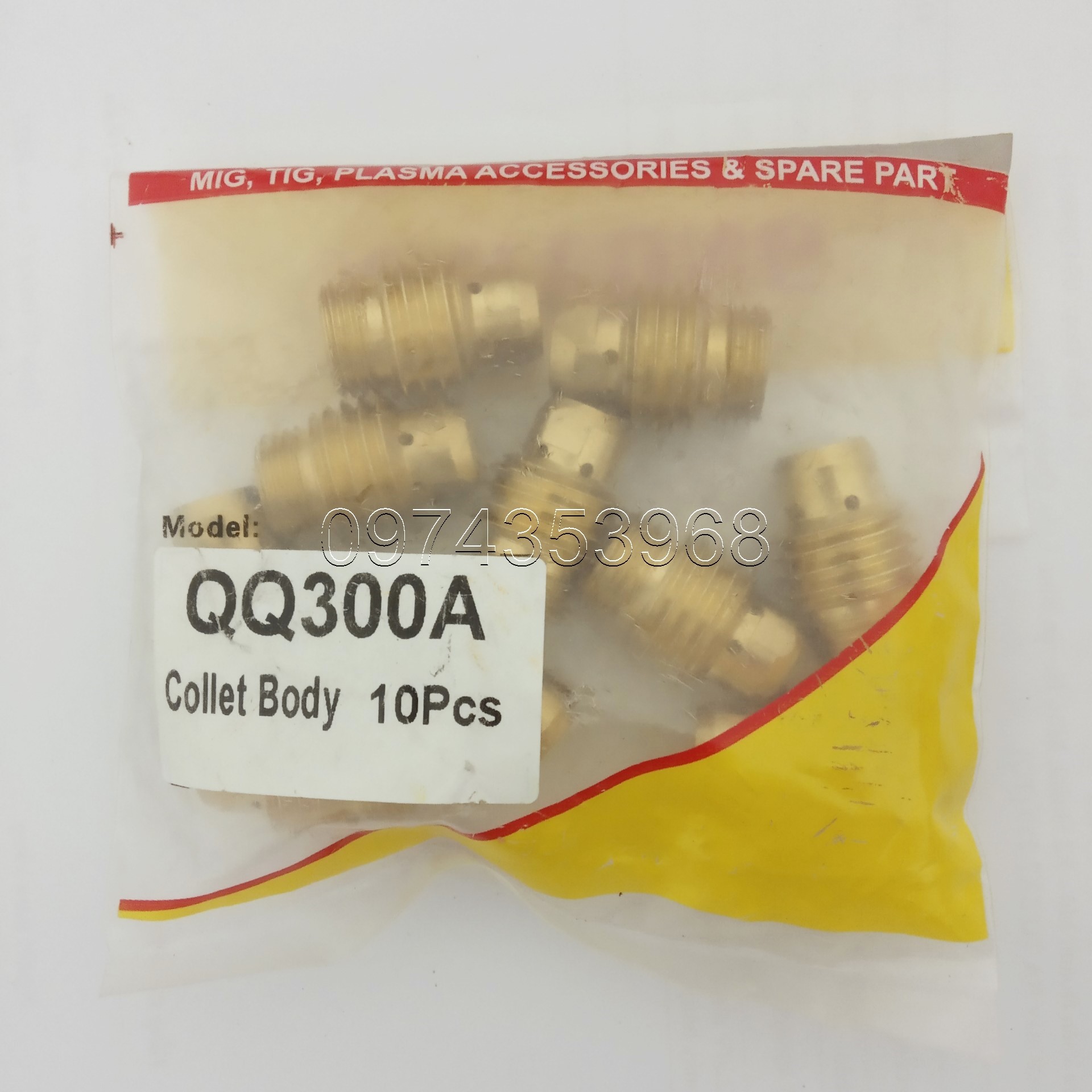 Thoát khí mỏ hàn tig QQ300 - Chia khí, thân kẹp kim tay hàn tig QQ300