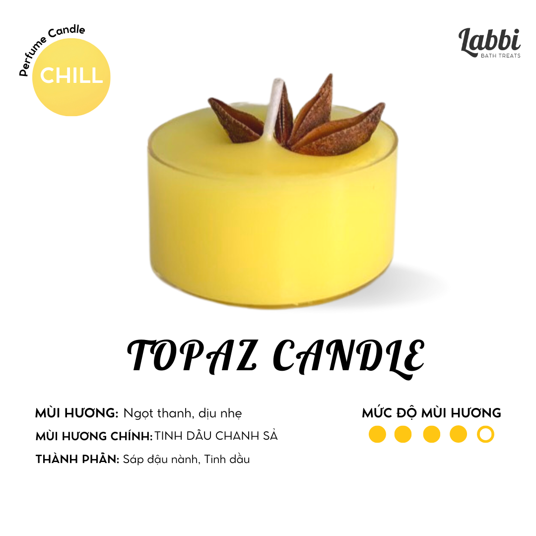 Topaz candle nến trang trí / candle