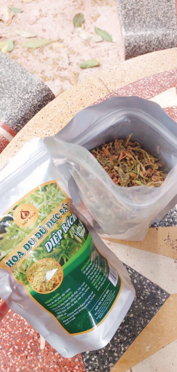 Hoa đu đủ đực sấy (1 túi = 250g)