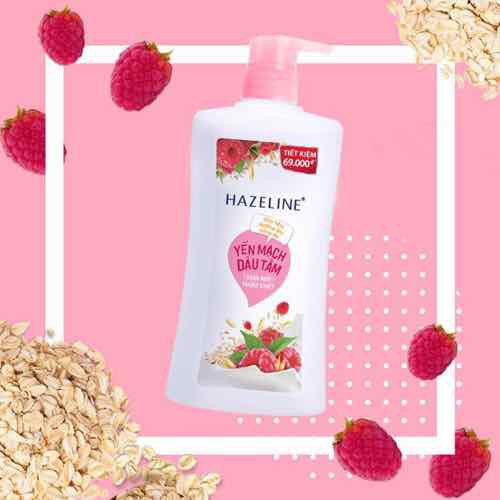 Sữa tắm hazaline 670ml