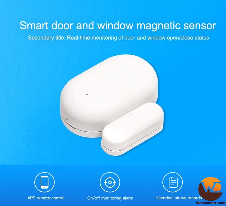 Cảm biến phát hiện đóng/mở cửa Tuya Zigbee