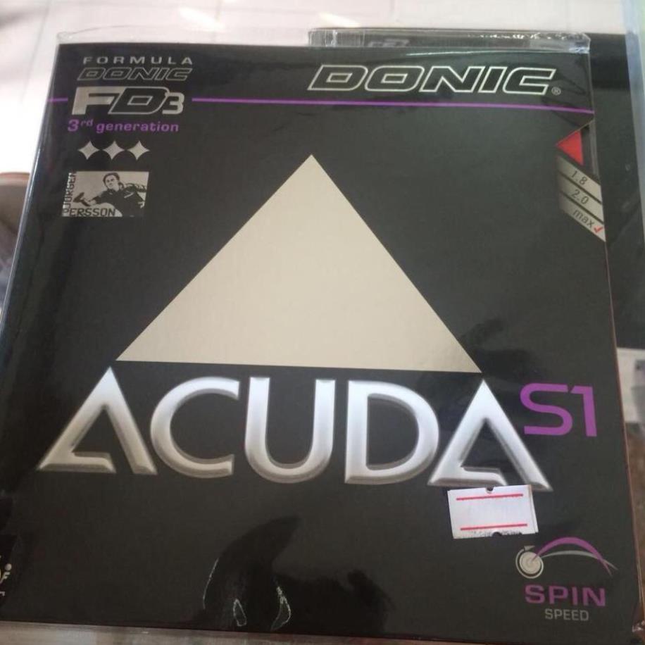 [ FREE SHIP ] Mặt Vợt Bóng Bàn DONIC Acuda S1 S2 S3 Speed Spin và ConTrol