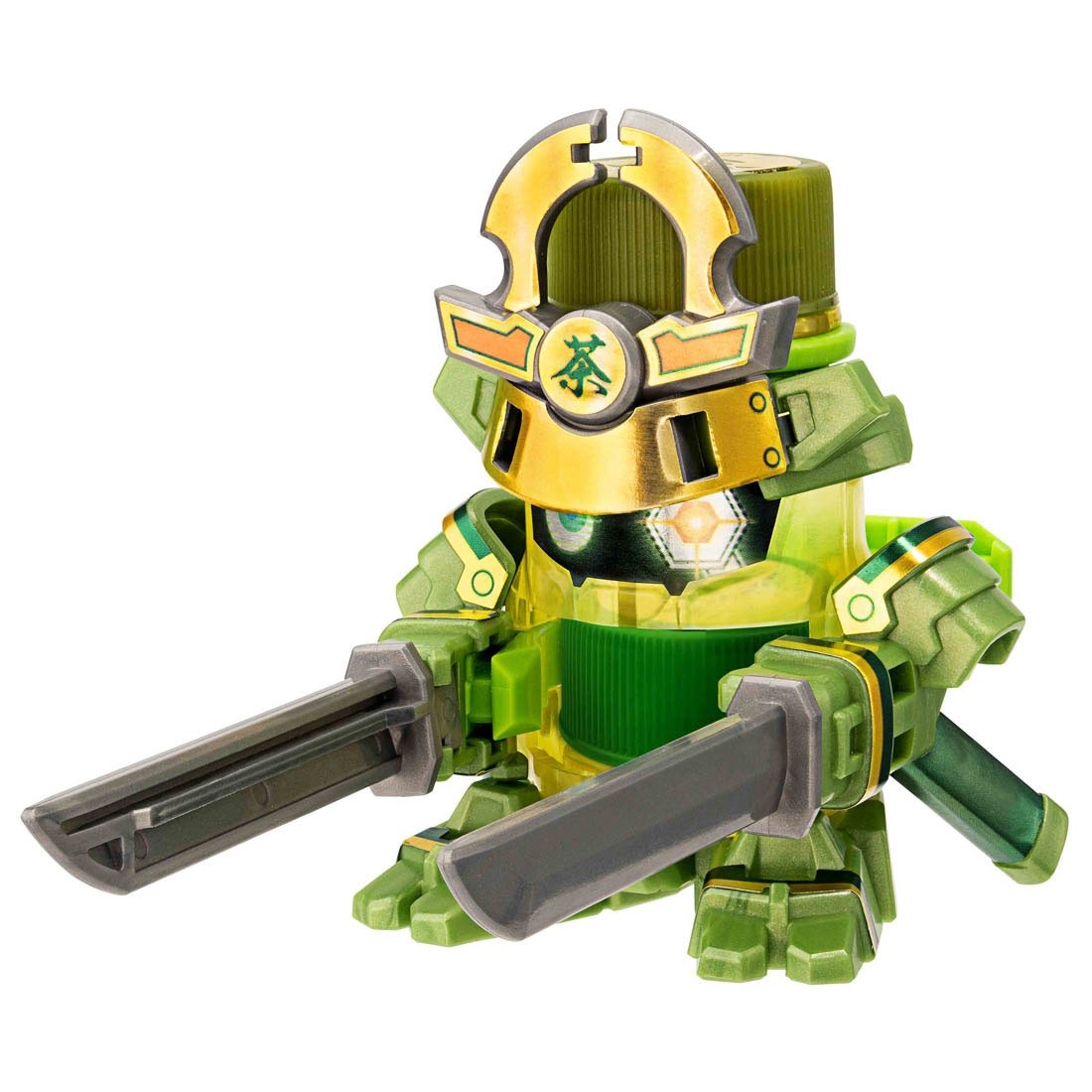 Đồ chơi Robot Nắp Chai Gyokurock Samurai (Chiến Vương Nắp Chai Bottleman BOT-03)