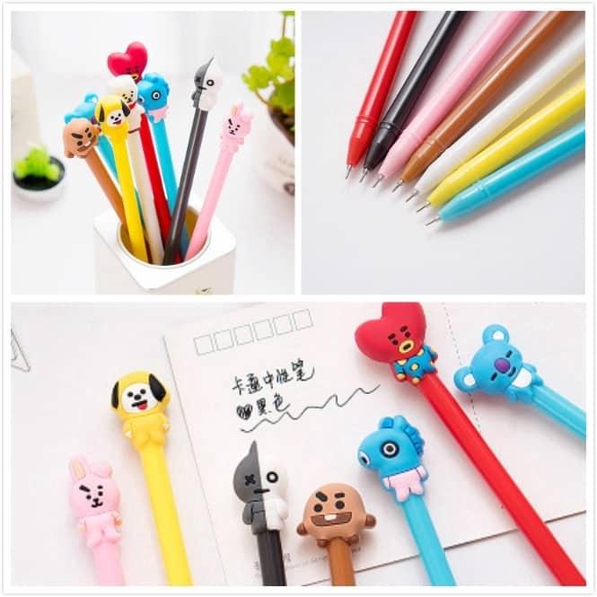 Mua Bộ 8 bút hoạt hình BT21 BTS Army