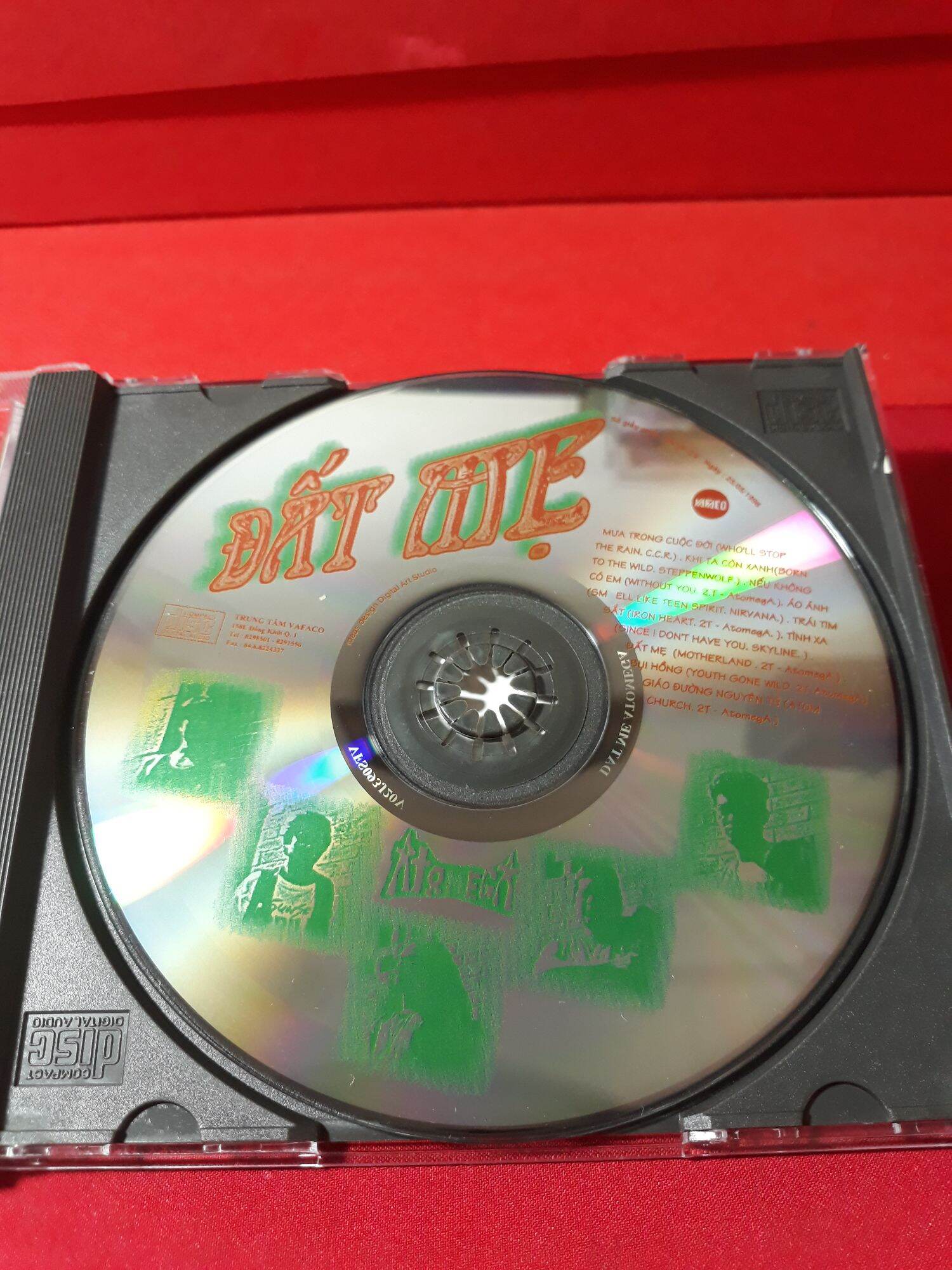CD ROCK ĐẤT MẸ. CD GỐC CHÍNH HÃNG, MỚI 100%