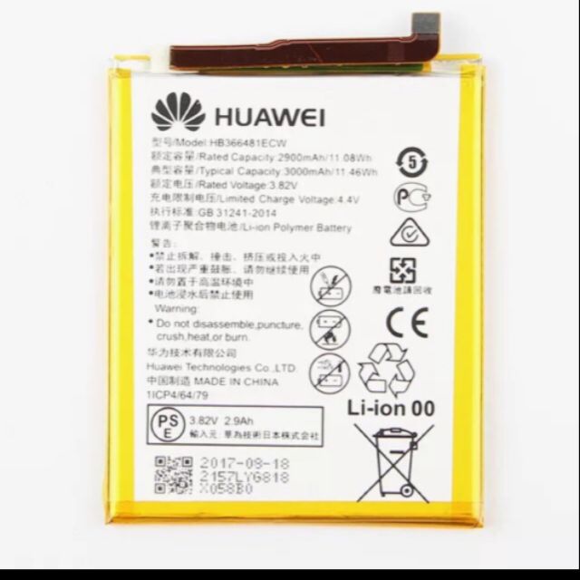 Pin huawei honor 8x xịn bảo hành 6 tháng đổi mới