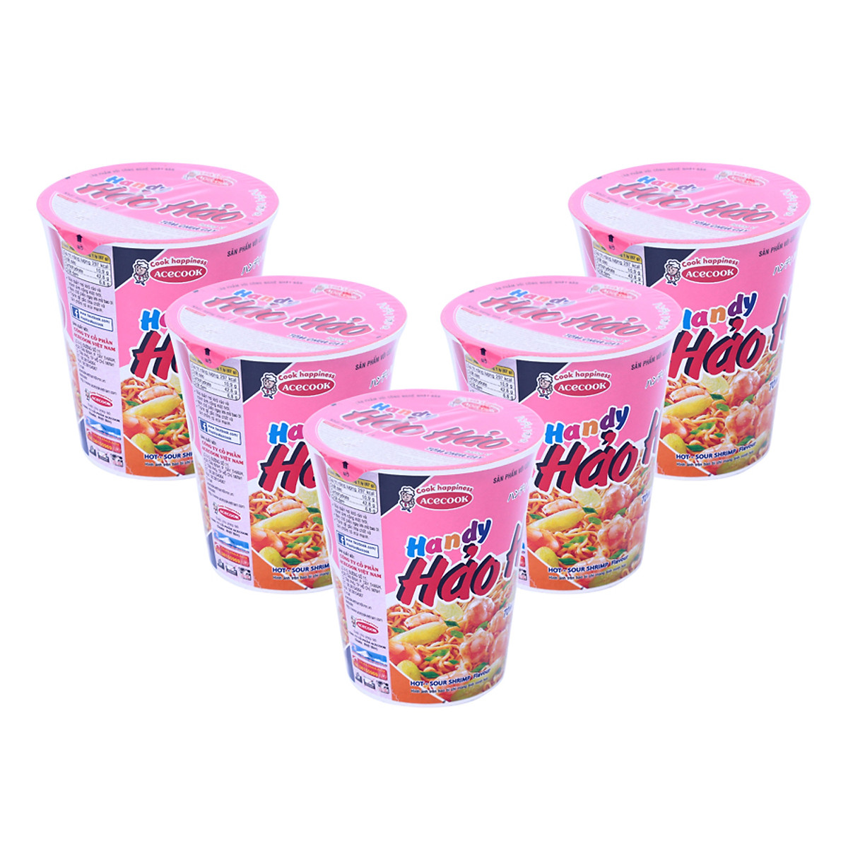 Gía sỉ 1 thùng mì Ly hảo hảo tôm chua cay ( 24 ly )