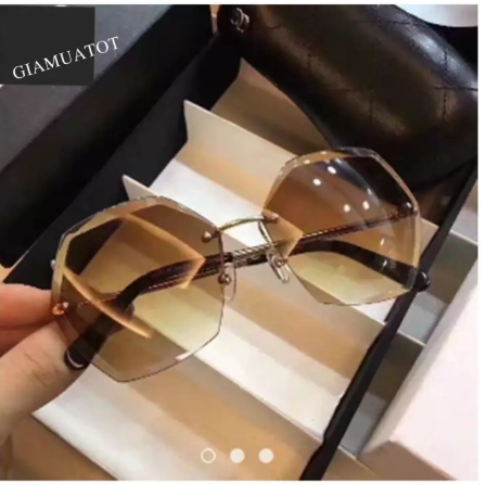 kính lục giác màu trà