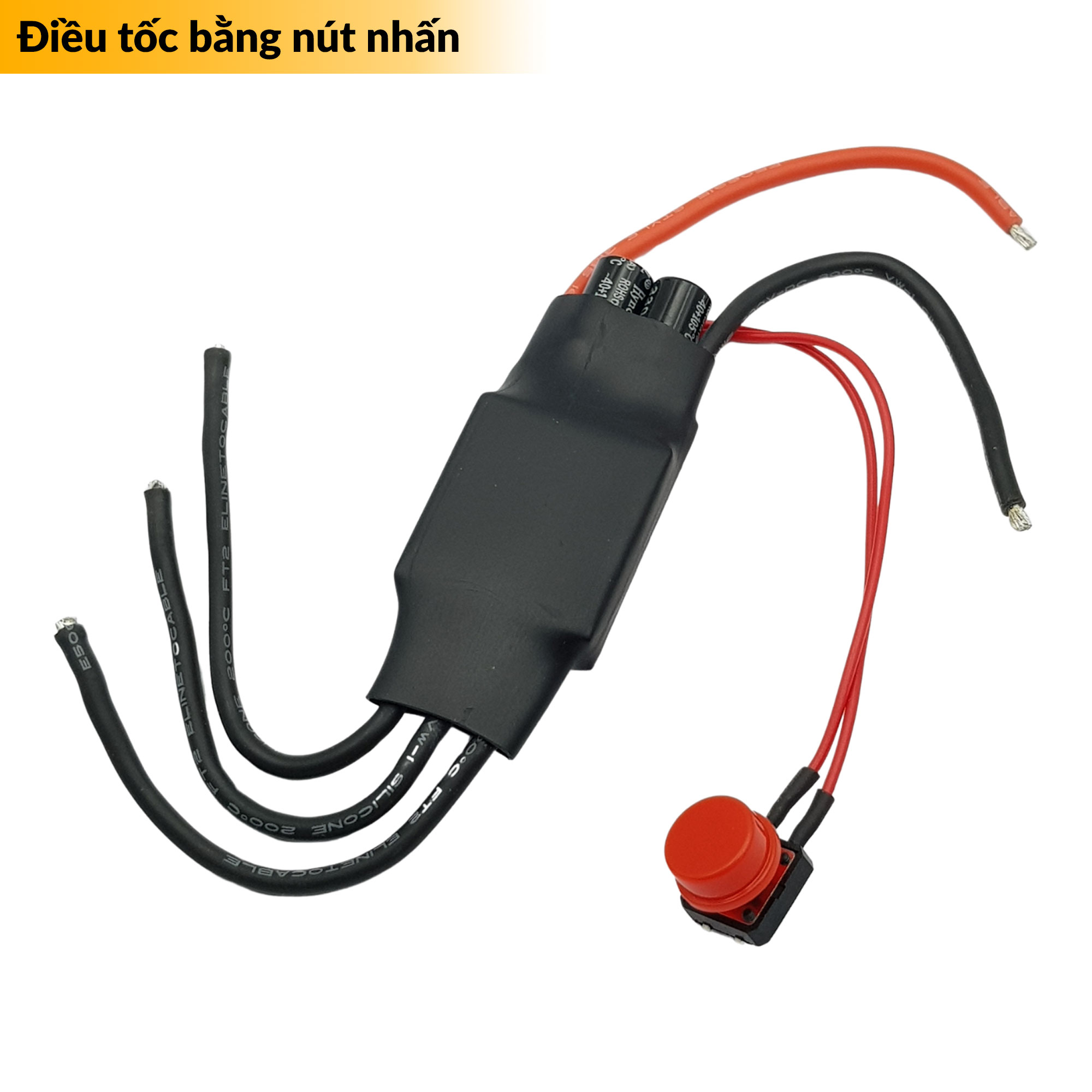Mạch esc điều khiển tốc độ động cơ không chổi than 6-24vdc 30a