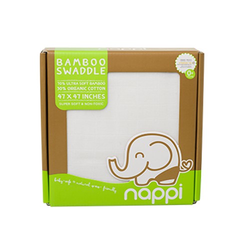 Khăn sợi tre đa năng Nappi KT 120x120cm