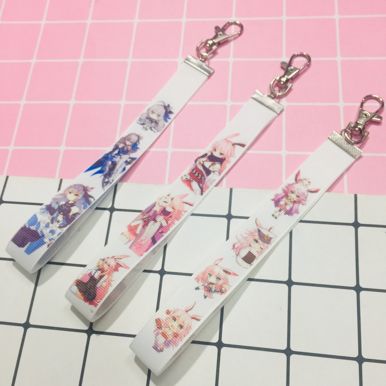 Móc khoá nametag strap Honkai Impact 3- Yae Sakura