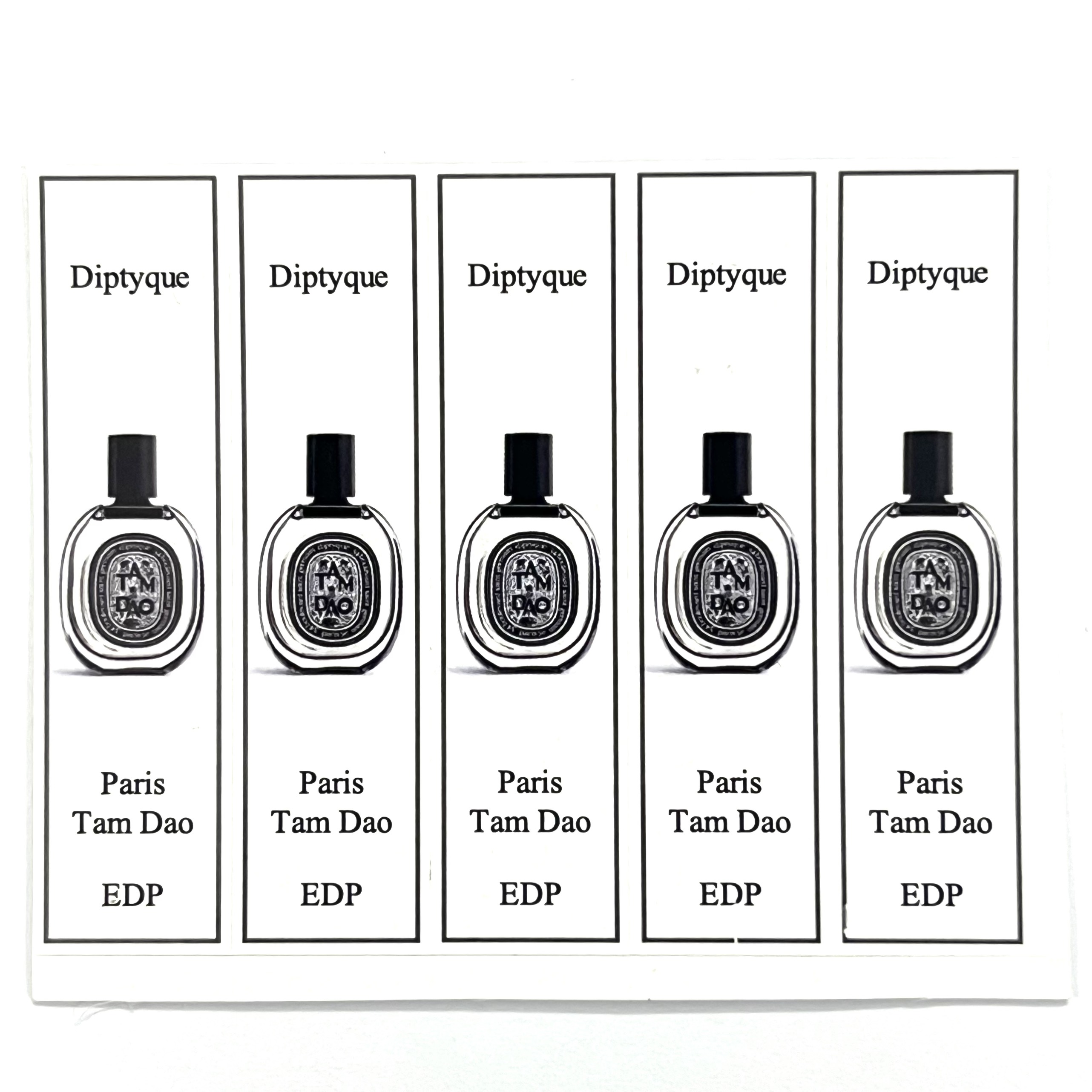 Combo 10 sticker for all-series perfume bottle