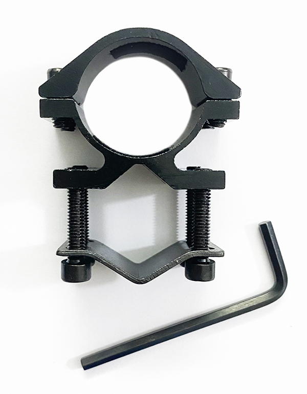 Kẹp đa năng cổ ngắn CL155 cho đèn pin, chân kẹp +1 tô vít lục giác ( Như hình)
