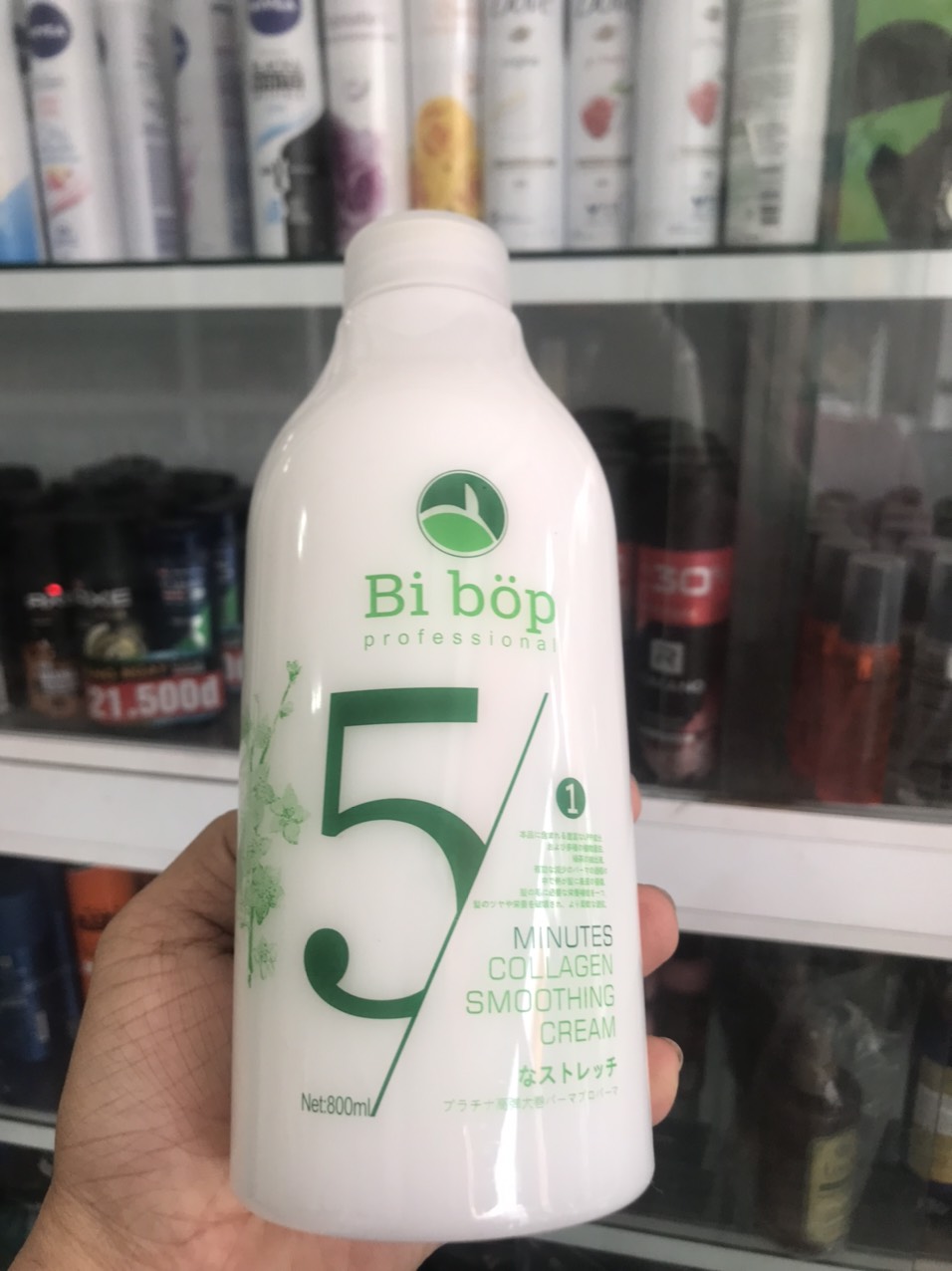 Uốn lạnh bibop collagen 800ml - chai số 1