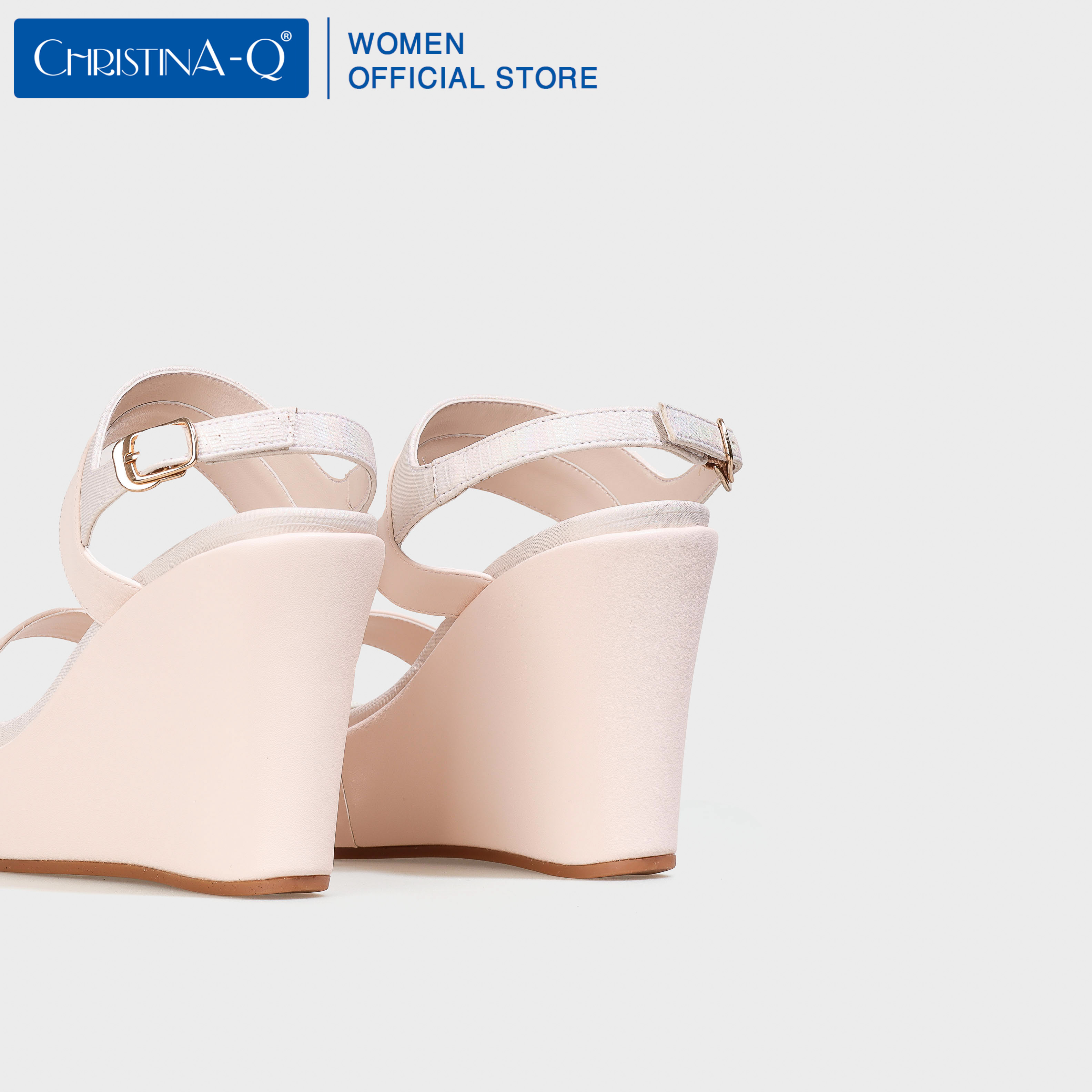 Giày Sandals Nữ Đế Xuồng ChristinA-Q XDX123