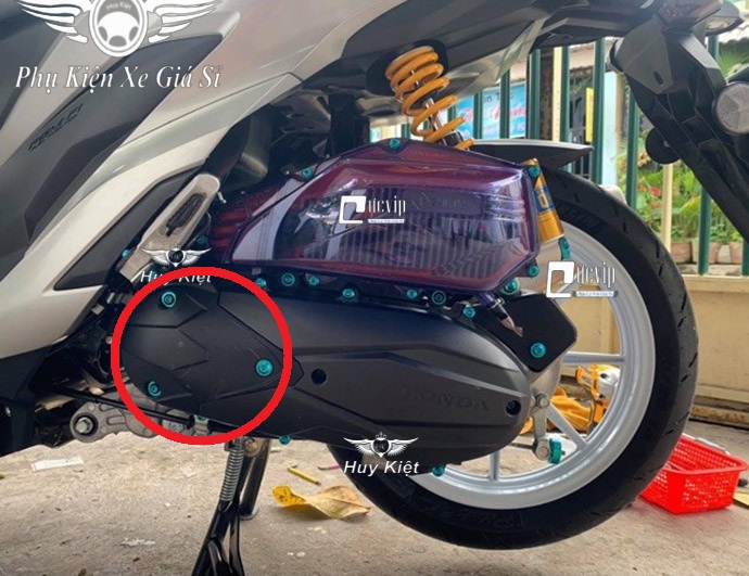 [HCM]Combo 3 Ốc Titan Thật GR5 Gắn Lốc Máy Trước Vario 2018 - 2020 AirBlade 2016 - 2019 MS3584