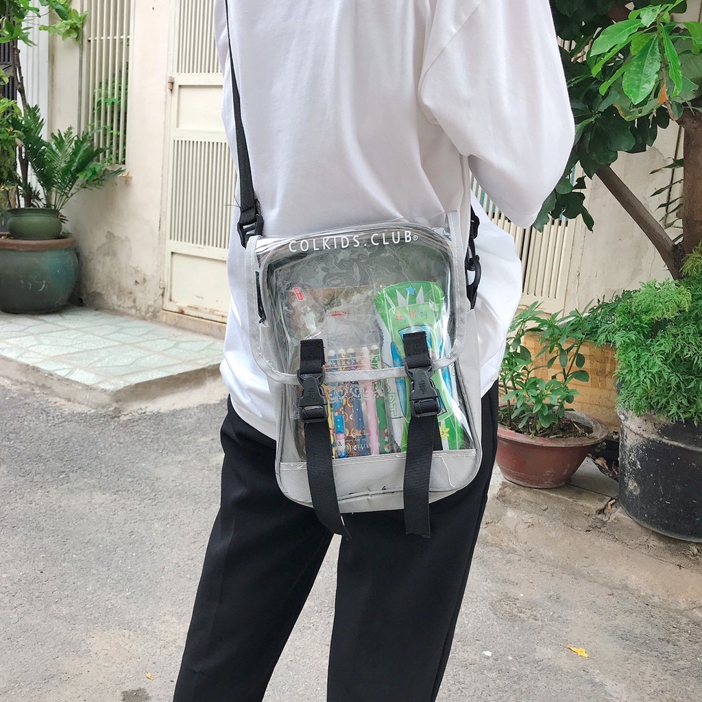 Túi xách đeo chéo nữ ( Mới ) CD VÂN CÁ SẤU / màu đen M66