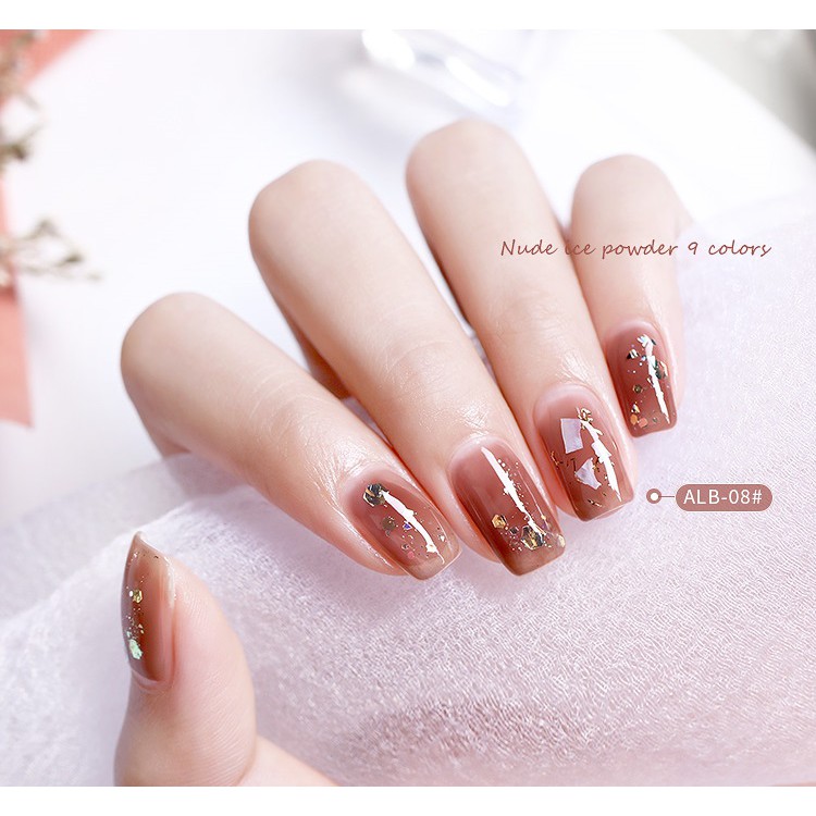 Sơn Gel AS RED | Mã ALB | Màu Thạch Nude