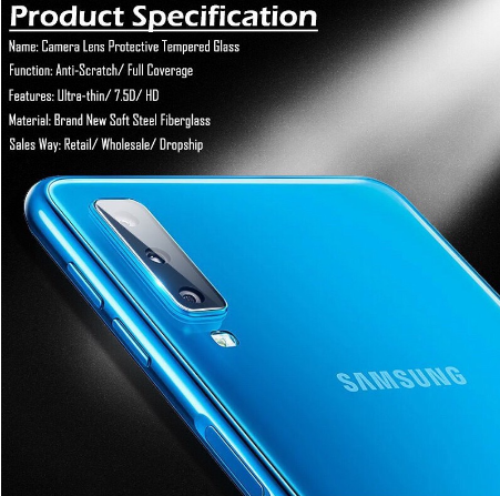Miếng Dán Cường Lực Camera Samsung A50/samsung a30 Bền Bỉ