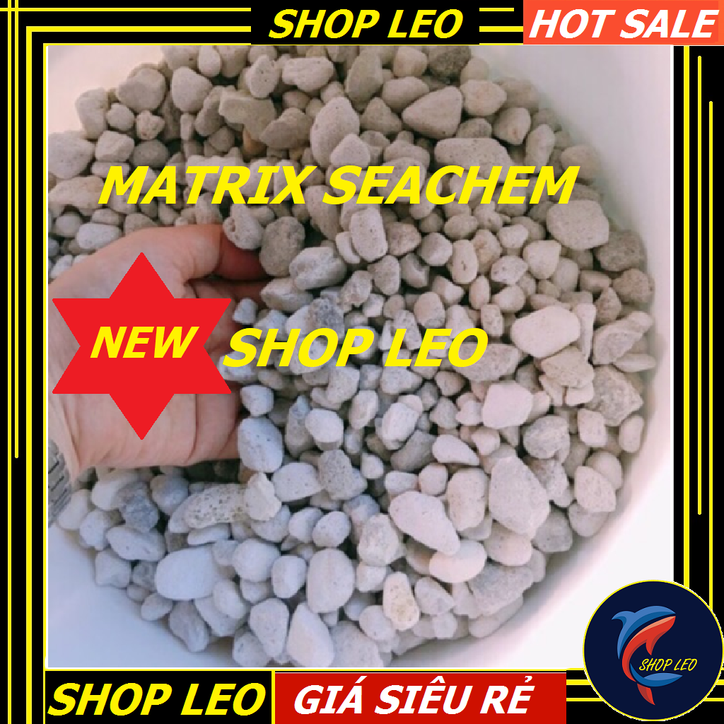 Vật liệu lọc Matrix seachem- vật liệu lọc cao cấp cho hồ cá cảnh - bể thủy sinh - shopleo