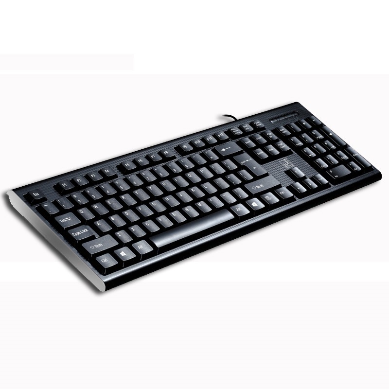 Zhuiguangbao bàn phím đơn q9 bàn phím máy tính để bàn có dây ps2 lỗ tròn văn phòng doanh nhân miệng vuông usb
