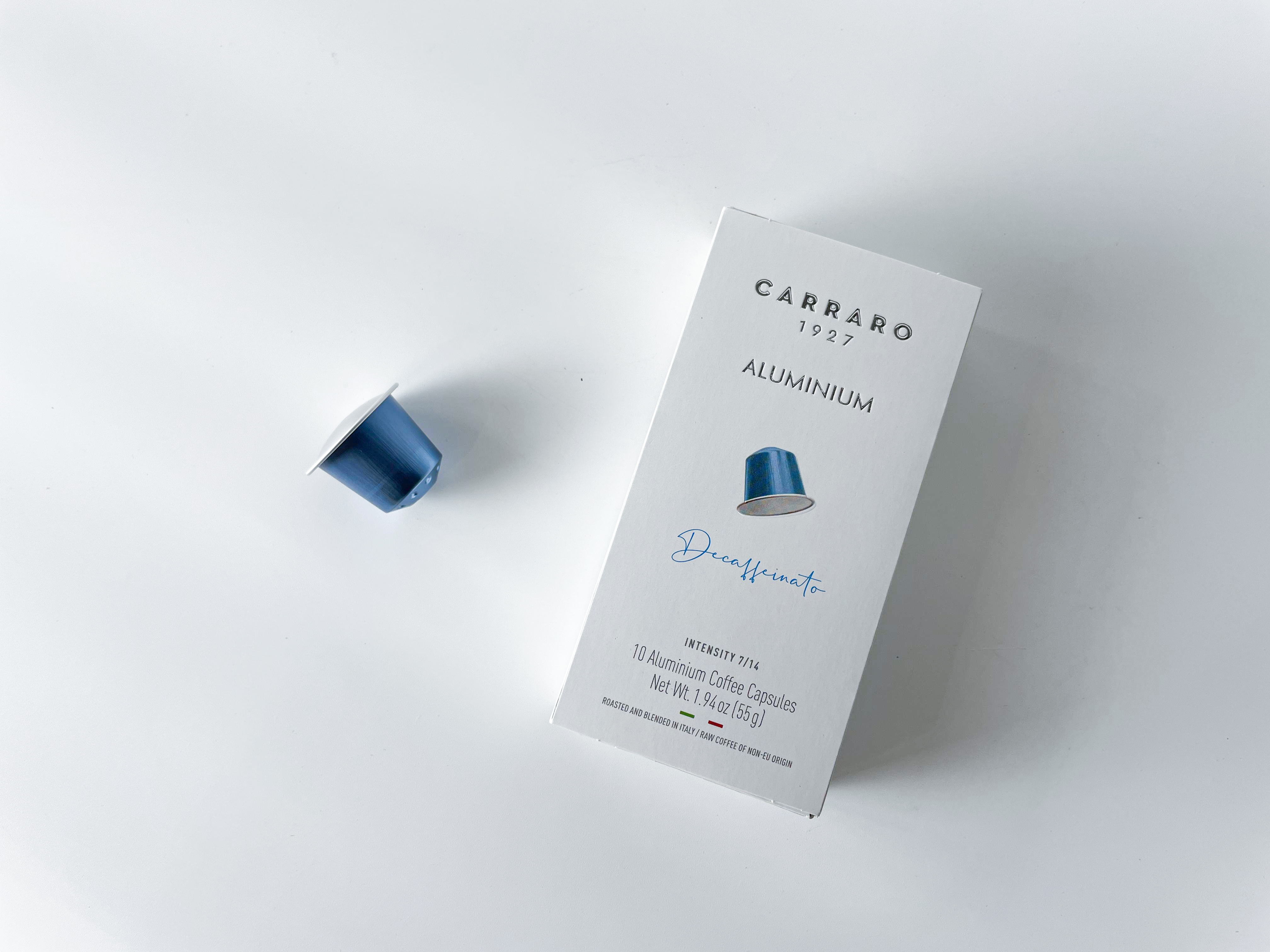 Carraro Cà phê capsule Carraro Decaffeinato (60R+40A) - Không Caffein
