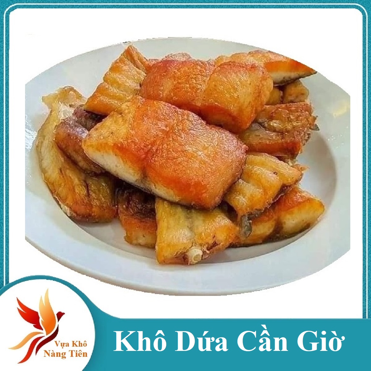 combo 5kg dứa  KHÔ CÁ DỨA PHI LÊ CHÍNH HIỆU CẦN GIỜ
