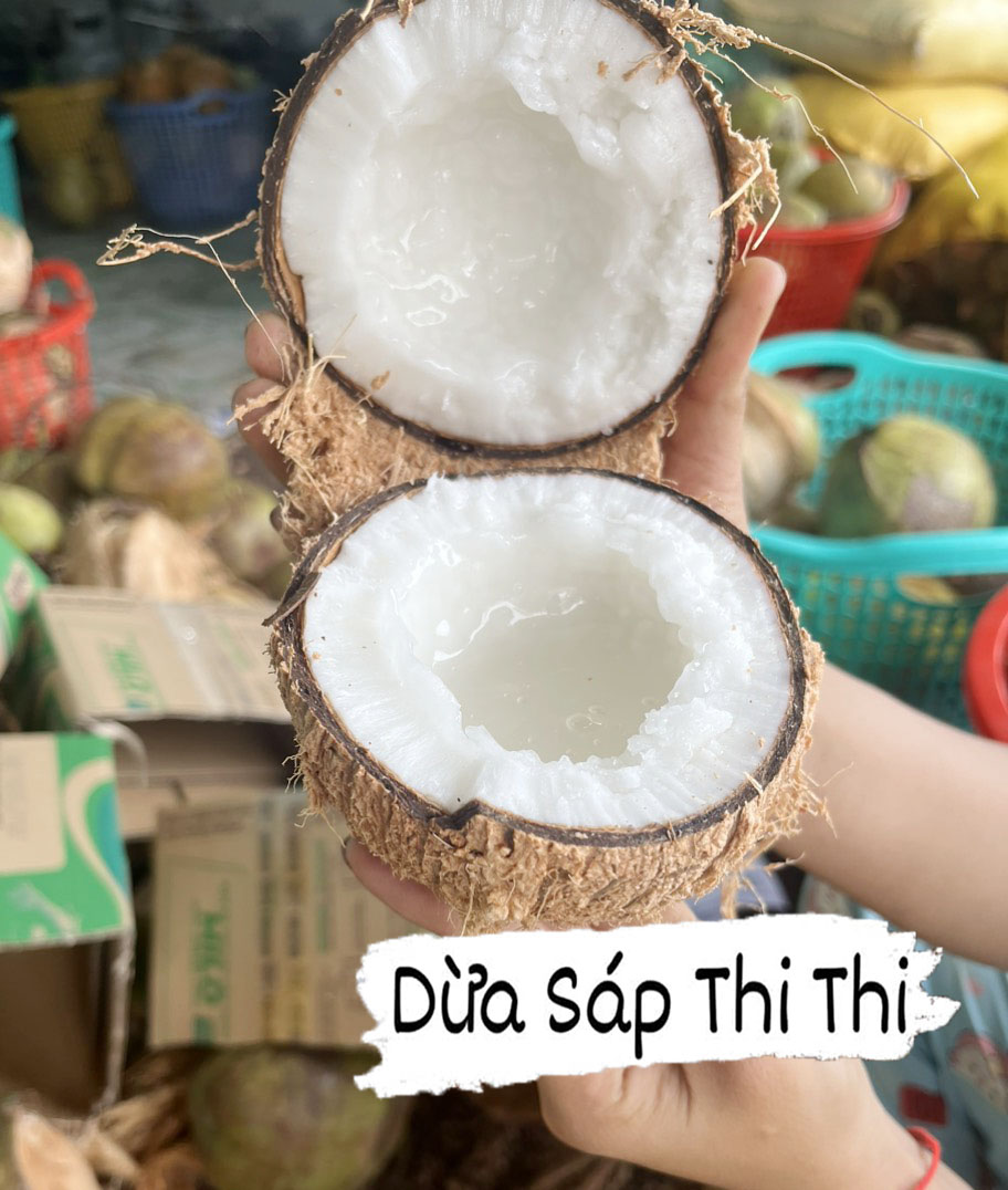DỪA SÁP LOẠI 2 (Trái 600gr-700gr)