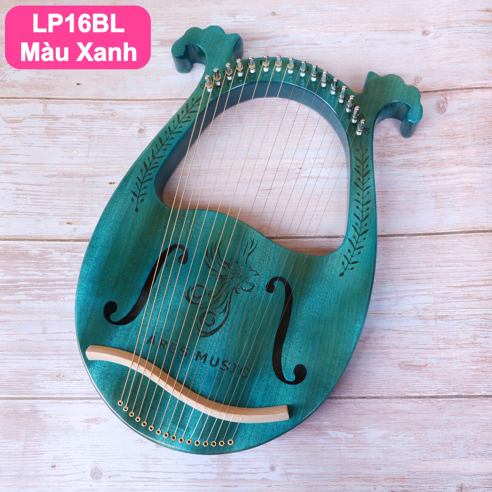 Đàn Lyre Ares Phoenix 16 Dây Cao Cấp