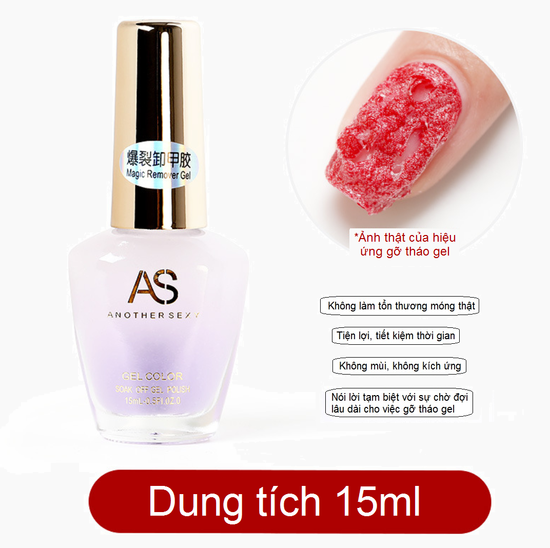 [HCM]Gỡ Tháo Gel AS - Magic Remover Gel