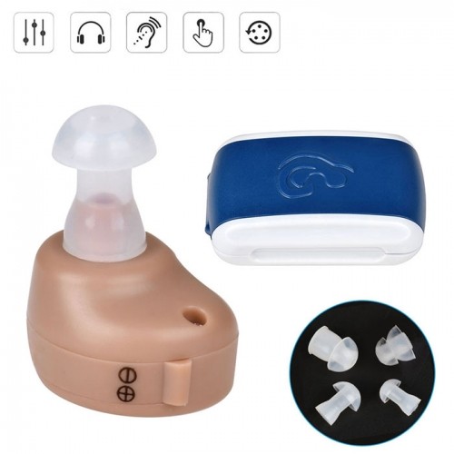 Máy trợ thính siêu mini Axon K-80 - Sử dụng pin cúc áo