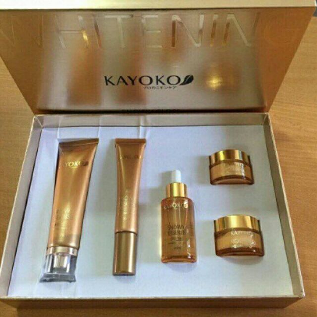 Set 5 món Kayoko vàng tri. nám và tàn nhang