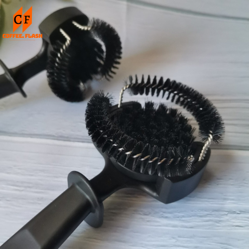 Chổi vệ sinh họng pha máy pha cà phê - Cọ vệ sinh họng pha máy pha cà phê (Mẫu full lông bàn chải họng pha)