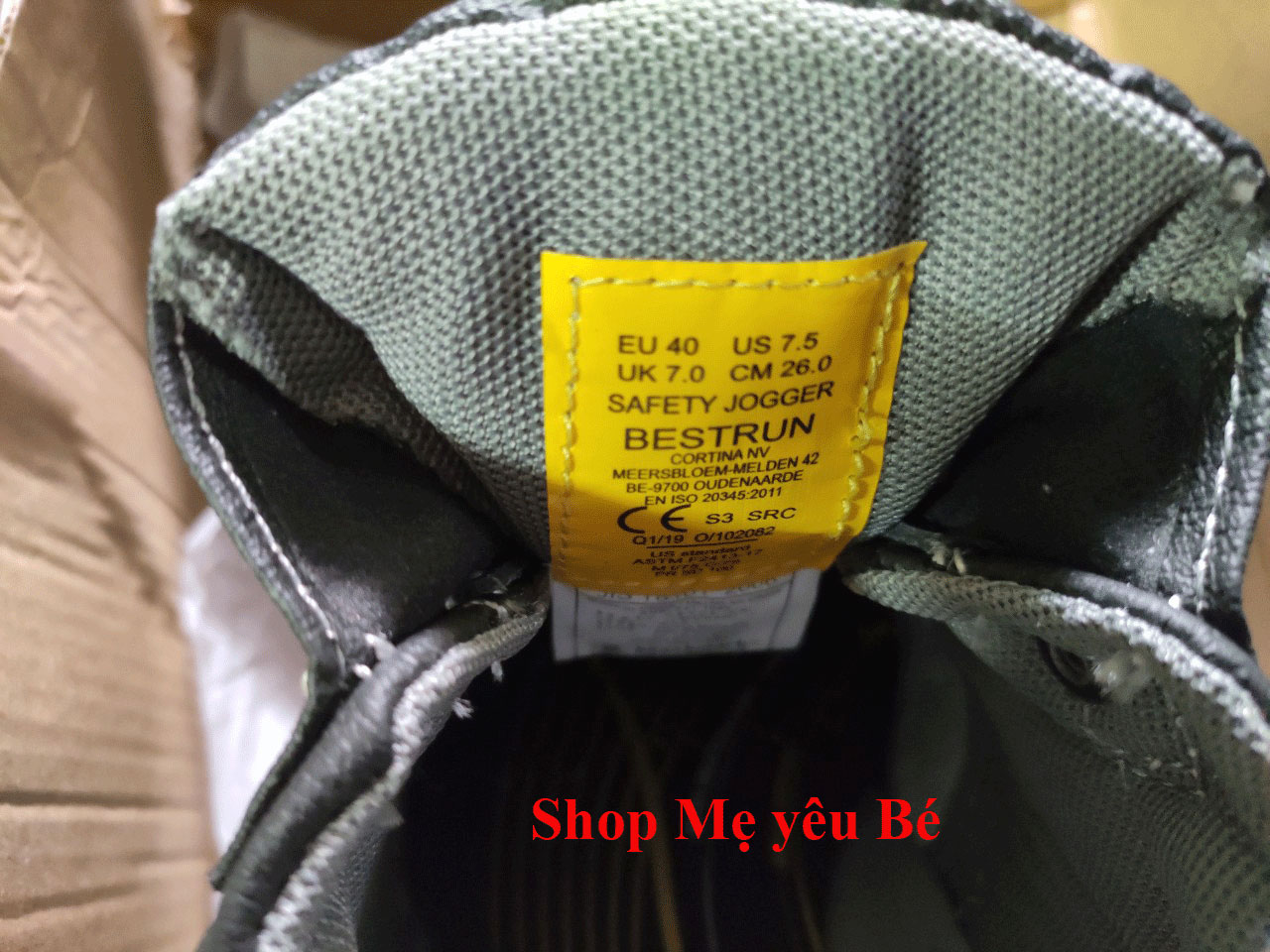 Giầy bảo hộ nam safety jogger BESTRUN