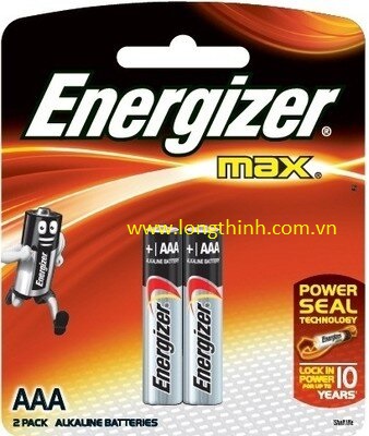 [HCMC] pair of 02 Energizer Max AAA E92BP2