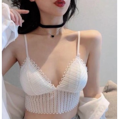 Áo 2 dây ren bra 2 dây ren mềm đi biển cực xinh - Hàng móc cài sau dễ điều chỉnh