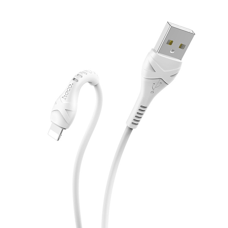 Cáp sạc nhanh hoco x37 cổng lightning 2.4a cho iphone dây dài 1m