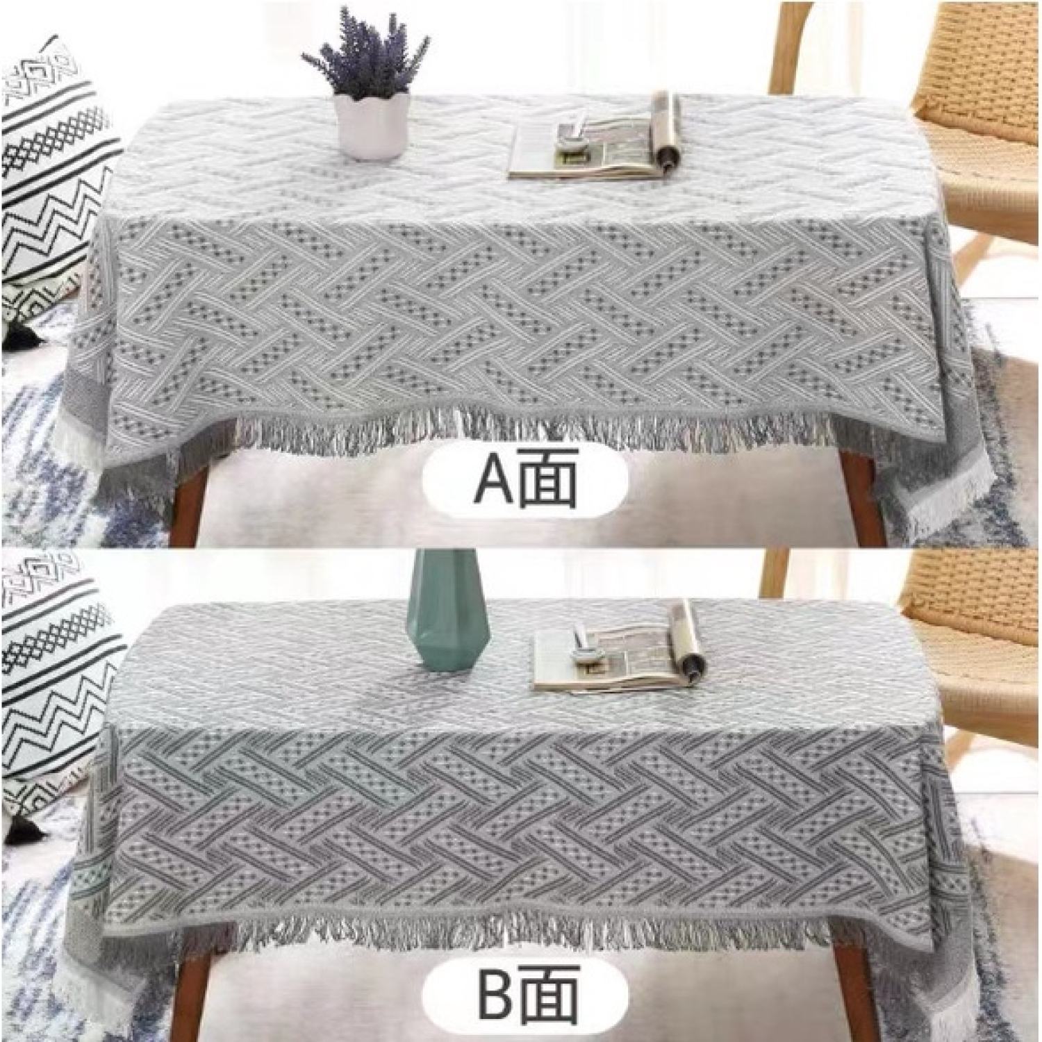 Khăn trải bàn phong cách Bắc Âu thanh lịch tinh tế