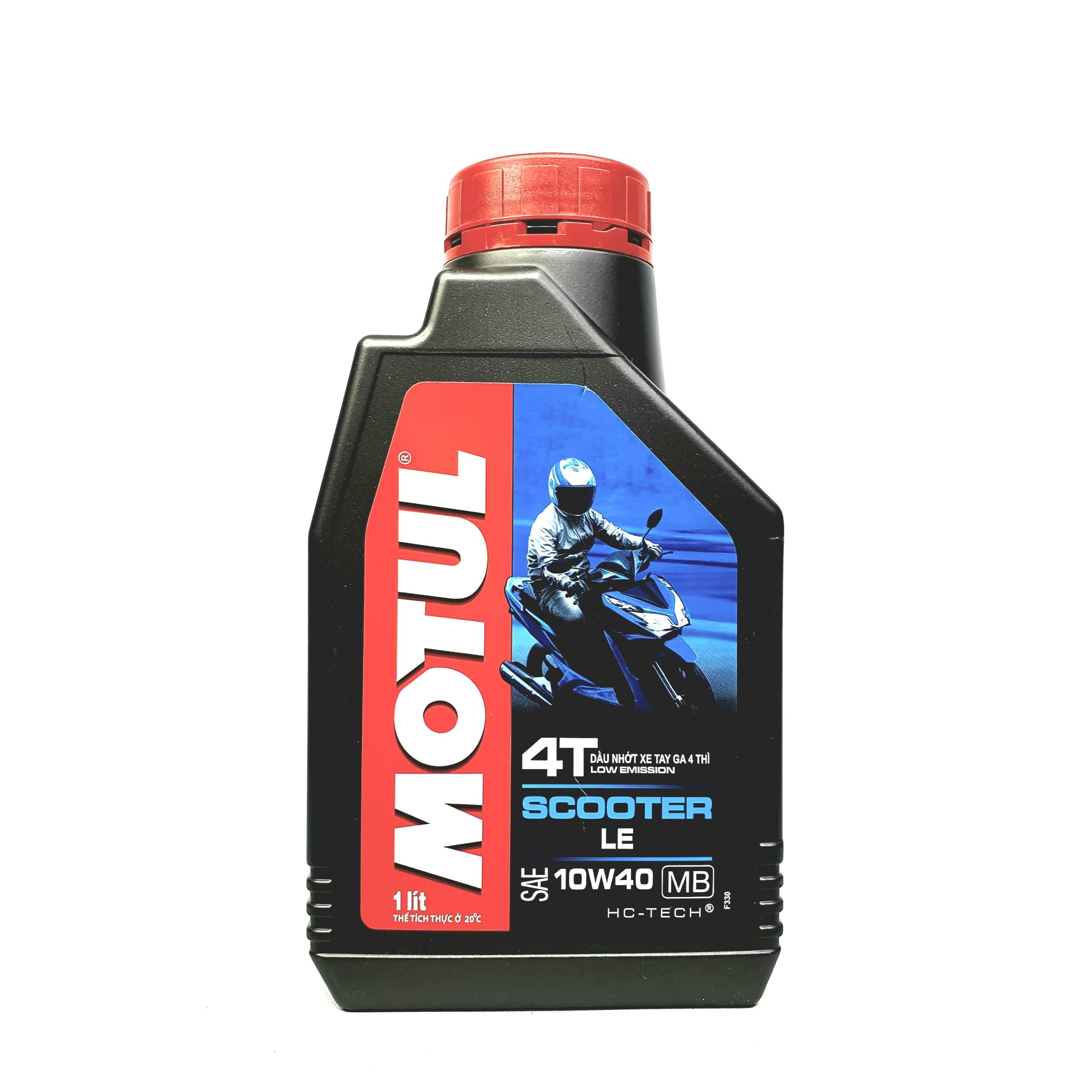 [HCM][SIÊU TIẾT KIỆM] MOTUL 4T SCOOTER LE 10W40 1L Nhớt xe tay ga