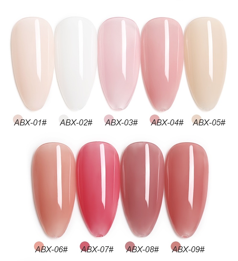 Sơn Gel AS mã ABX chai vỏ đen 15ml - sinailmi